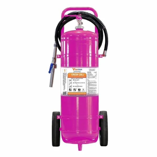 Bình Chữa Cháy Xe Đẩy Điện Pin Lithium ORION 25L OR-25 Vinafoam