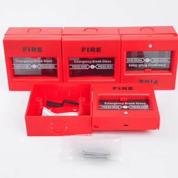 YJ218 Nút Nhấn Khẩn Vuông Bệ Kính YongJin