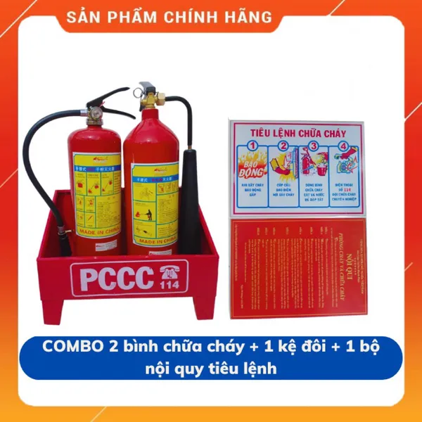 Combo Bình Chữa Cháy Dùng Cho Gia Đình Văn Phòng