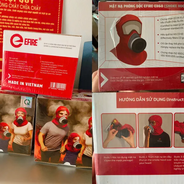 Mặt Nạ Phòng Khói Khẩn Cấp EFIRE EH60