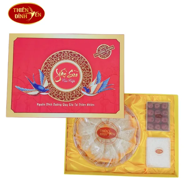 HỘP QUÀ YẾN TINH CHẾ SỢI - 100G