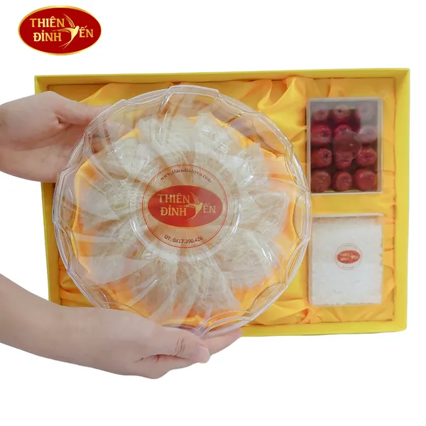 HỘP QUÀ YẾN TINH CHẾ SỢI - 100G