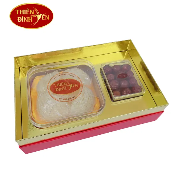 HỘP QUÀ YẾN TINH CHẾ SỢI - 50G