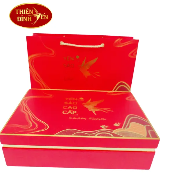 HỘP QUÀ YẾN TINH CHẾ SỢI - 50G