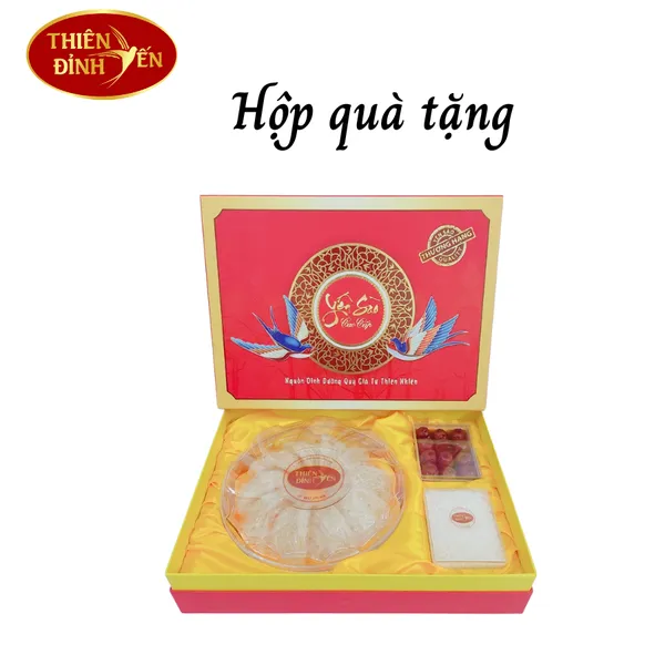 HỘP QUÀ YẾN TINH CHẾ SỢI - 100G