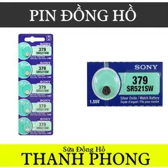 PIN ĐỒNG HỒ SONY SR 521 W