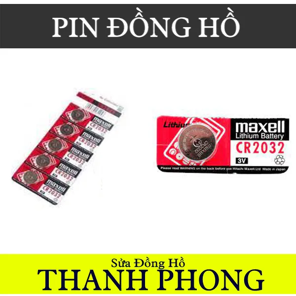 PIN ĐỒNG HỒ MAXELL CR 2032