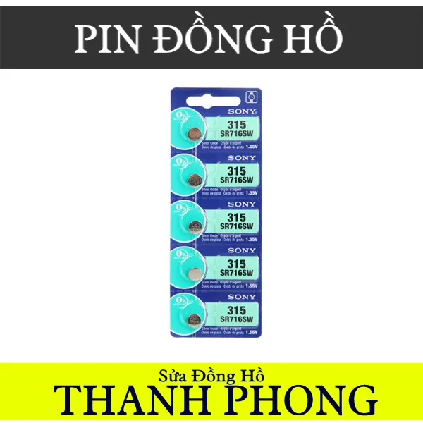 PIN ĐỒNG HỒ SR 716 W