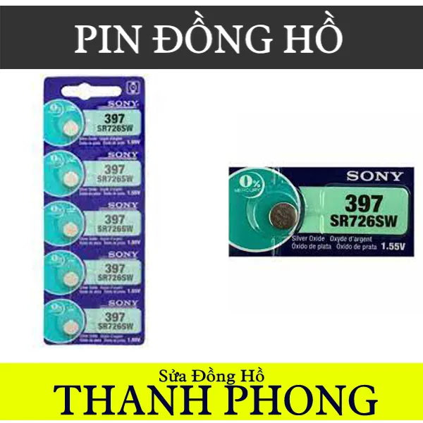 PIN ĐỒNG HỒ SONY  SR726W