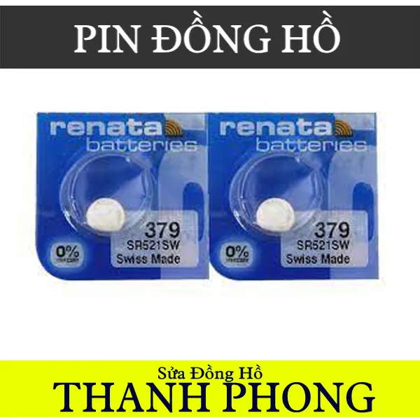 PIN ĐỒNG HỒ RENATA SR 521 W