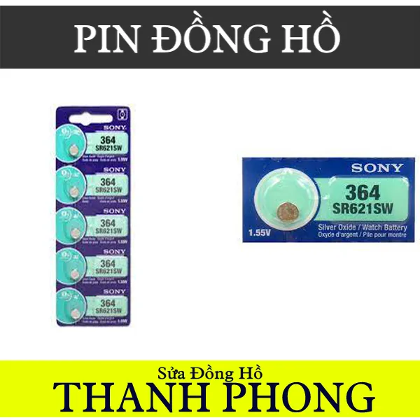 PIN ĐỒNG HỒ SONY SR621SW