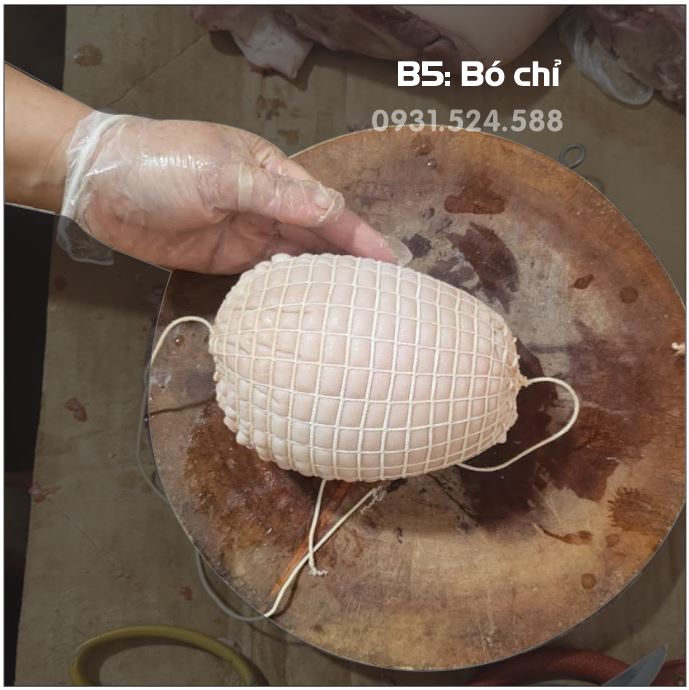 Bắp giò heo bó chỉ là món ăn ngon miệng được nhiều người ưa thích Bắp giò heo bó chỉ là món ăn ngon miệng được nhiều người ưa thích