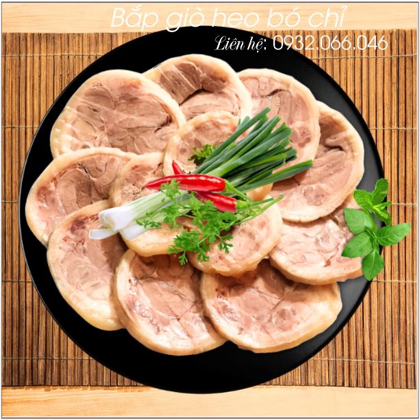 Thịt bắp giò heo bó chỉ luộc thơm ngon TPHCM Thịt bắp giò heo bó chỉ luộc thơm ngon TPHCM