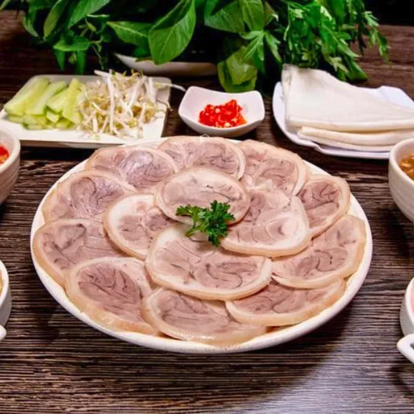 Thịt Bắp Giò Cuốn