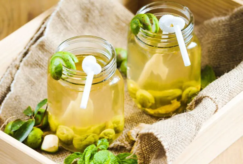 Cách pha nước sấu ngâm tại nhà giải khát