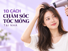 Bật mí 10 cách chăm sóc tóc mỏng tại nhà giúp tóc trông bồng bềnh hơn