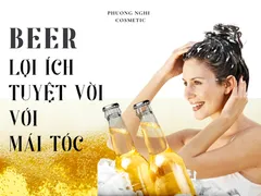 BẬT MÍ CÁCH Ủ TÓC BẰNG BIA