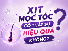 Xịt mọc tóc có thật sự hiệu quả không