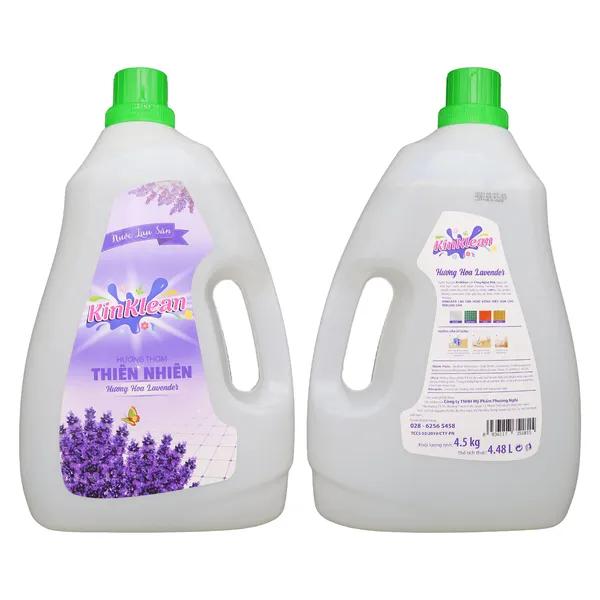 NƯỚC  LAU SÀN KINKLEAN HƯƠNG HOA LAVENDER 4,5 KG