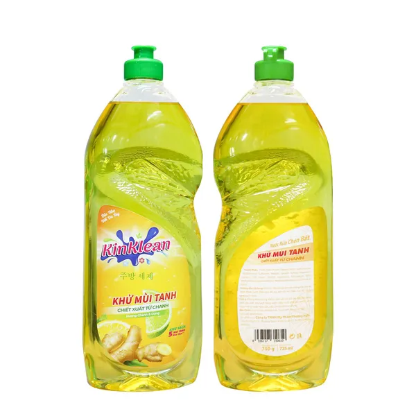 NƯỚC RỬA CHÉN KINKLEAN HƯƠNG CHANH VÀ GỪNG 800ML