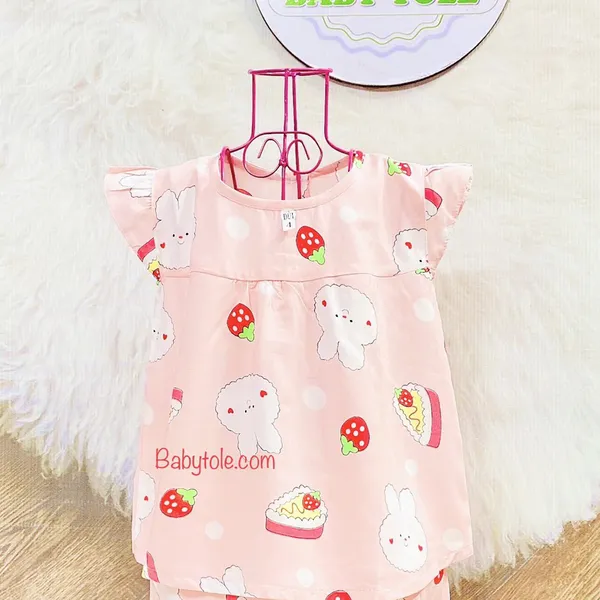 Đồ bộ TOLE Bé Gái Lửng size 13,14,15,16 ( 35kg - 55kg)