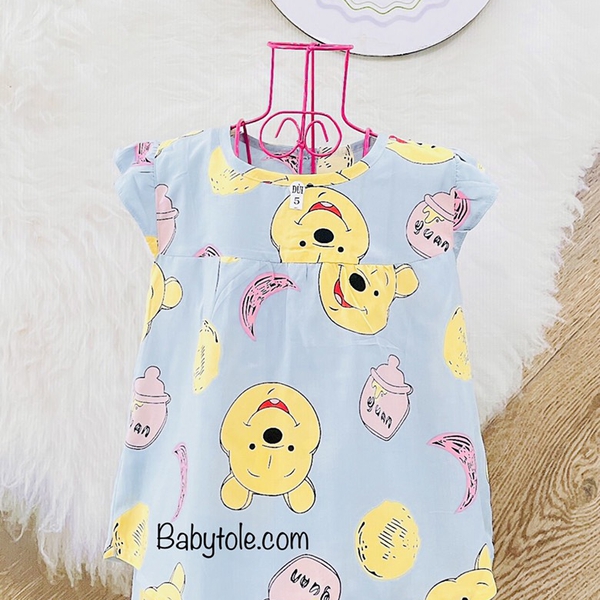 Đồ bộ TOLE Bé Gái lửng size 1,2,3 (3kg - 9kg)
