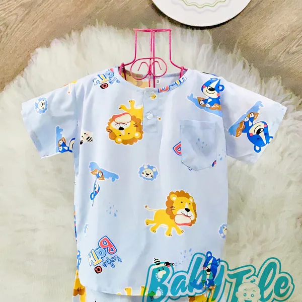 Đồ bộ TOLE Bé Trai tay ngắn quần đùi size 4,5,6 (9kg - 18kg)