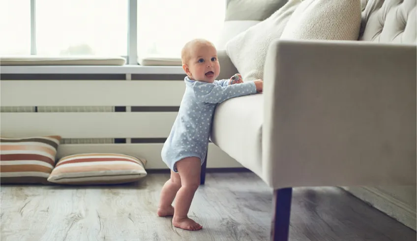 Hé lộ 5 dấu hiệu trẻ sắp biết đi cha mẹ nào cũng mong đợi