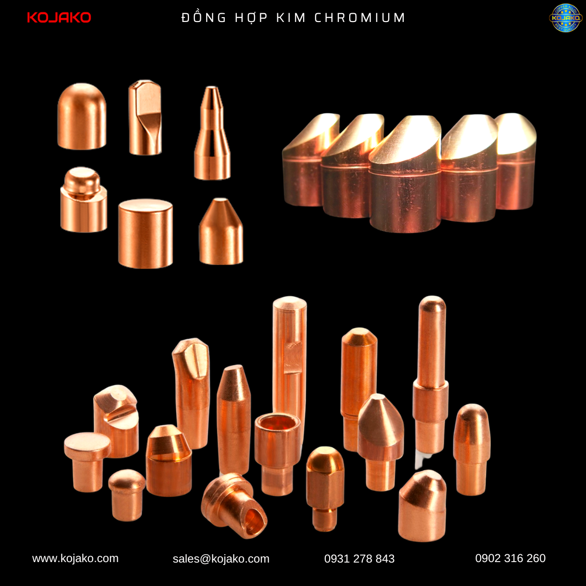 Welding tips Welding tips