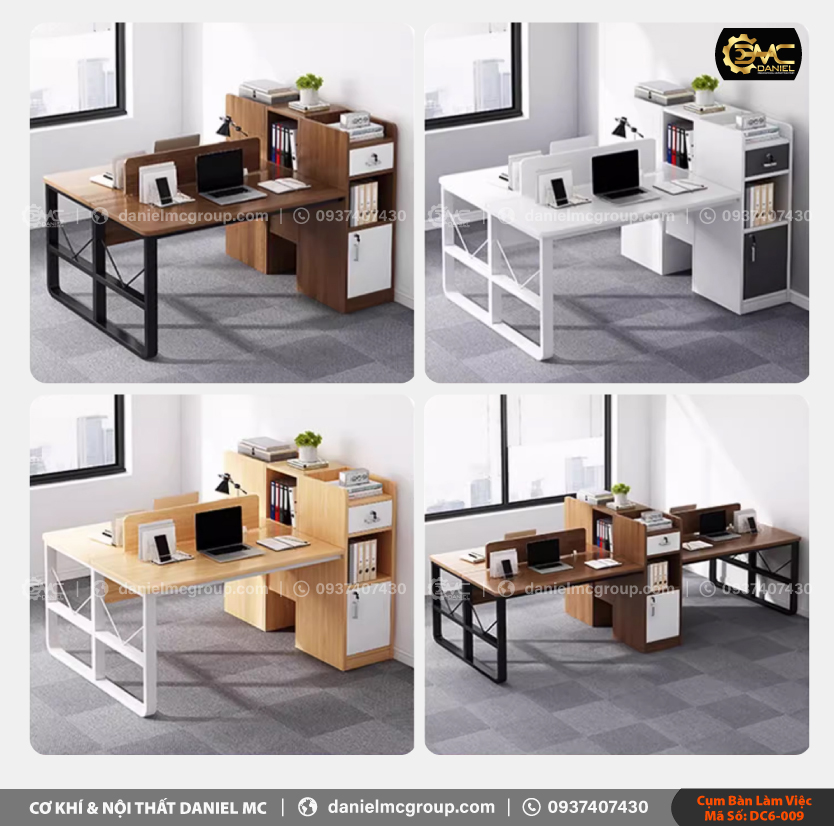 Bàn nhân viên DC6-009 Bàn nhân viên DC6-009