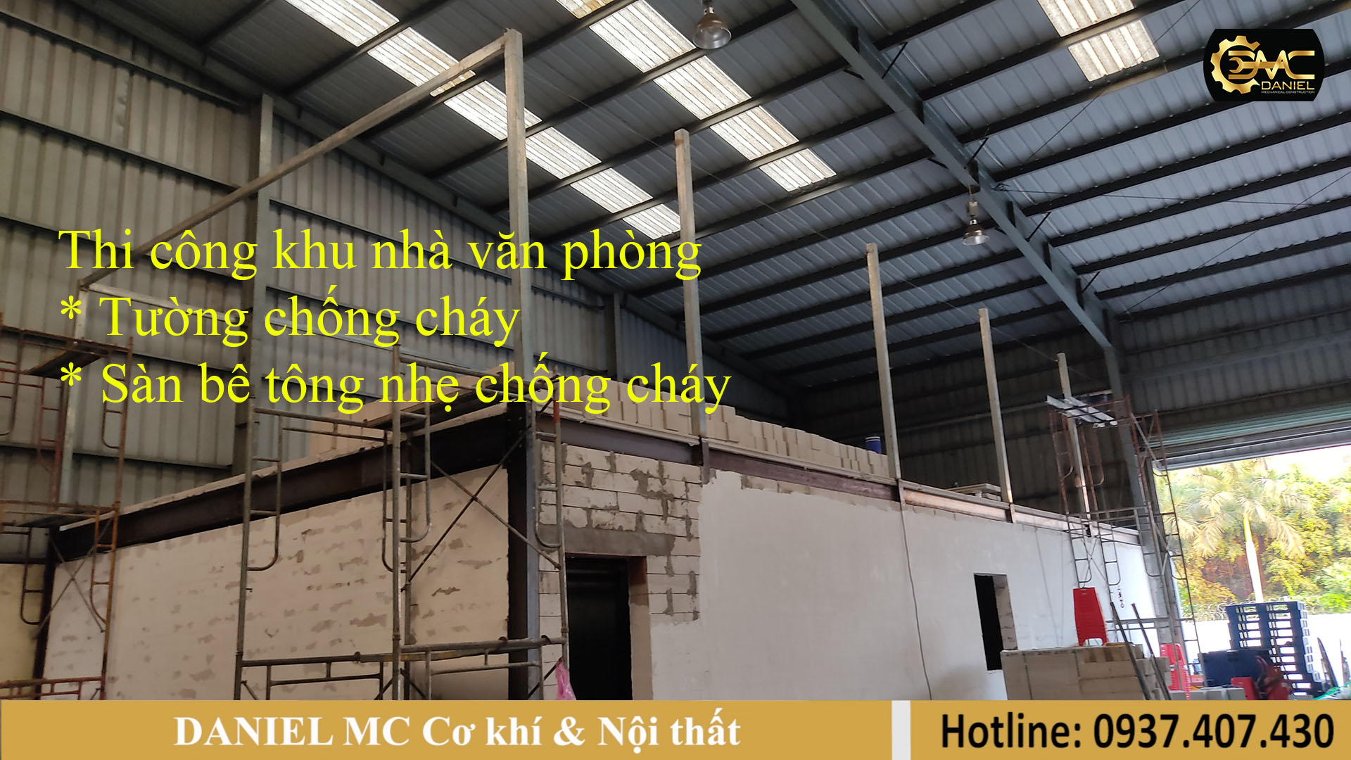 Thi công tường chống cháy, vách chống cháy, xây dựng nhà tiền chế, sửa chữa nhà xưởng trọn gói - TP Thủ Đức Thi công tường chống cháy, vách chống cháy, xây dựng nhà tiền chế, sửa chữa nhà xưởng trọn gói - TP Thủ Đức