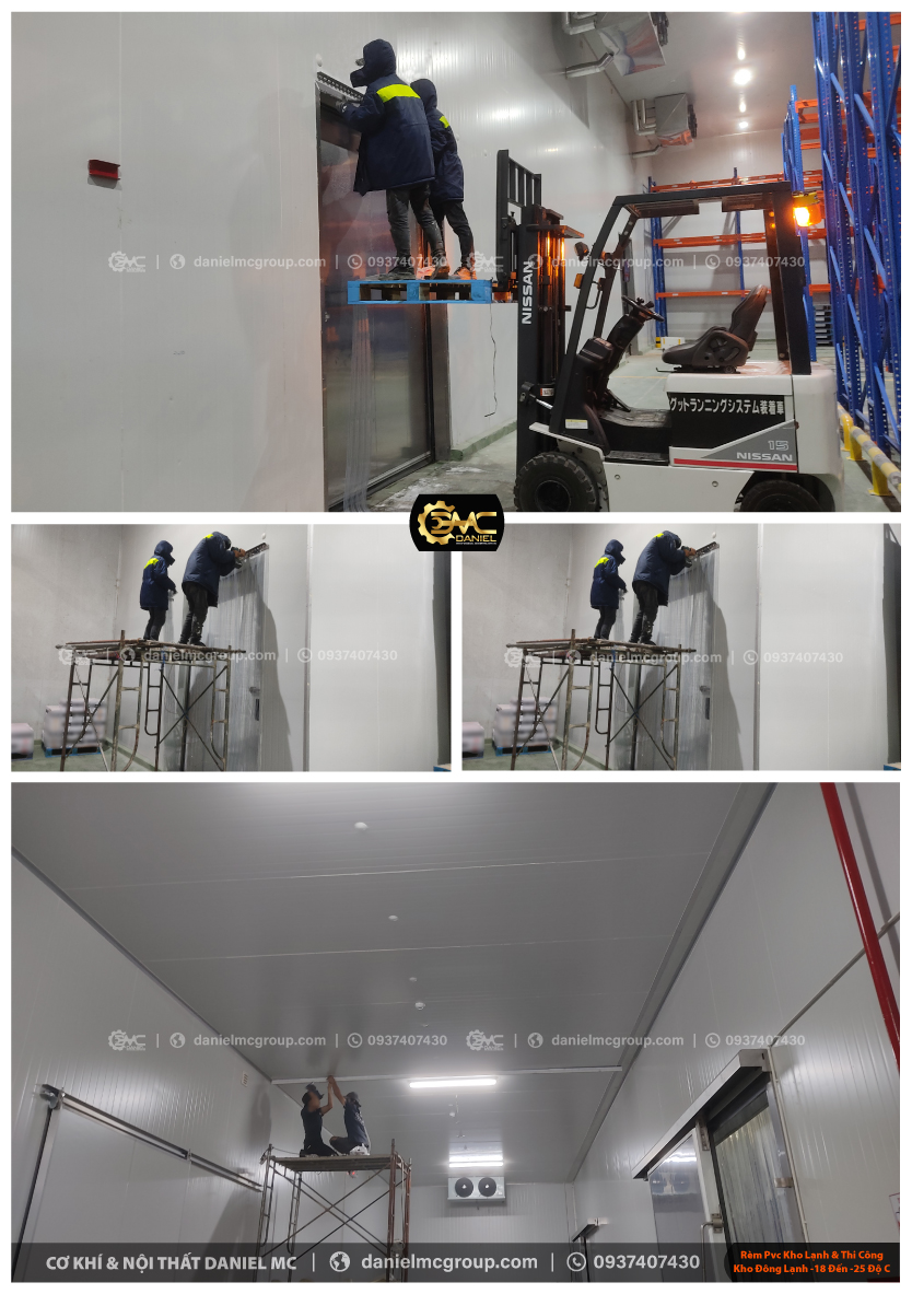 Thi công rèm kho lạnh, rèm ngăn lạnh, thi công rèm kho đông lạnh trọn gói, thi công KHO ĐÔNG LẠNH trọn gói (với hệ thống tủ điều khiển từ xa ONLINE 24/24 nhằm theo dõi nhiệt độ và tình trạng kho). Thi công rèm kho lạnh, rèm ngăn lạnh, thi công rèm kho đông lạnh trọn gói, thi công KHO ĐÔNG LẠNH trọn gói (với hệ thống tủ điều khiển từ xa ONLINE 24/24 nhằm theo dõi nhiệt độ và tình trạng kho).