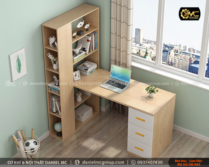 Bàn học & bàn làm việc DK-003 Bàn học & bàn làm việc DK-003