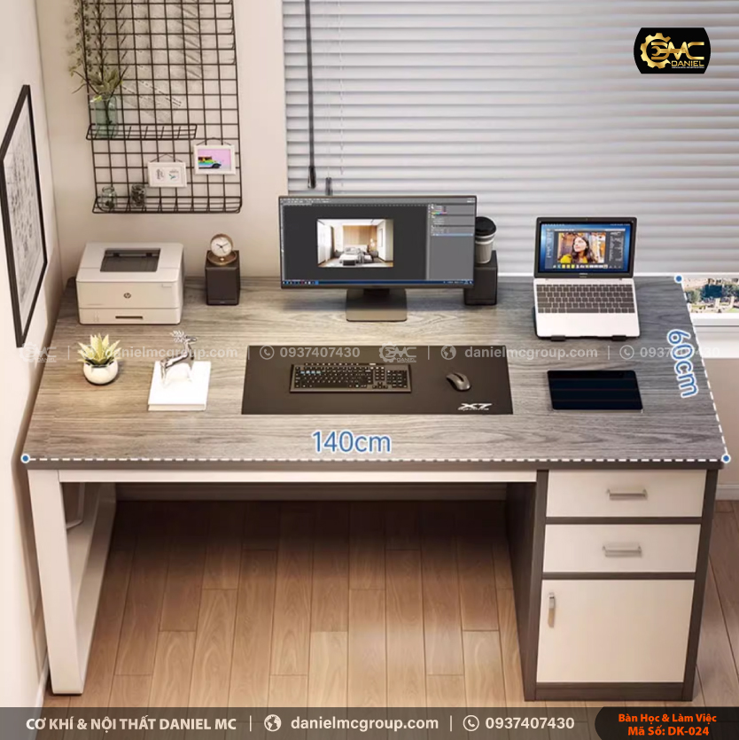 Bàn học & bàn làm việc DK-024 Bàn học & bàn làm việc DK-024