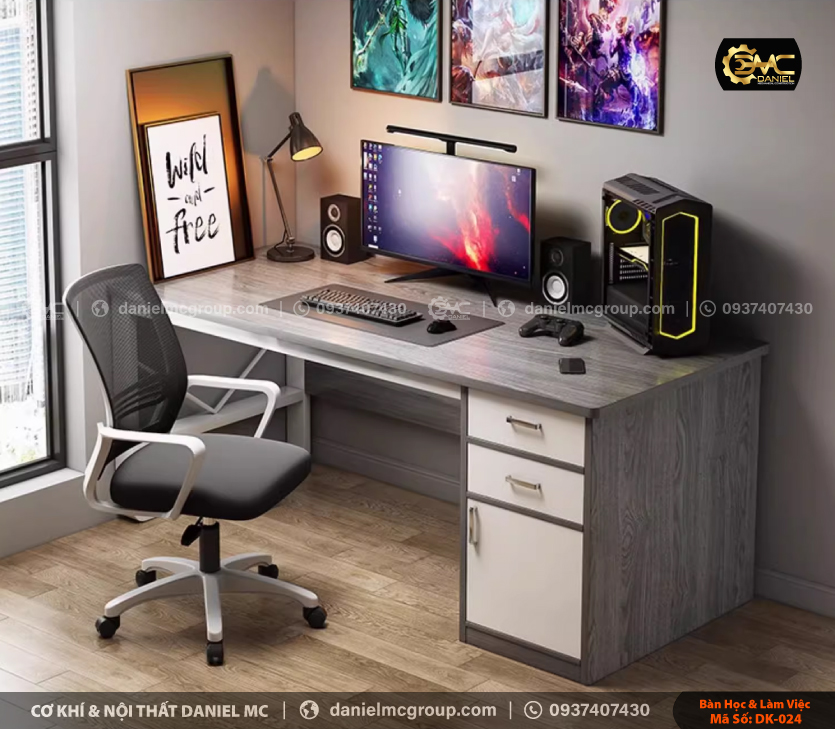 Bàn học & bàn làm việc DK-024 Bàn học & bàn làm việc DK-024
