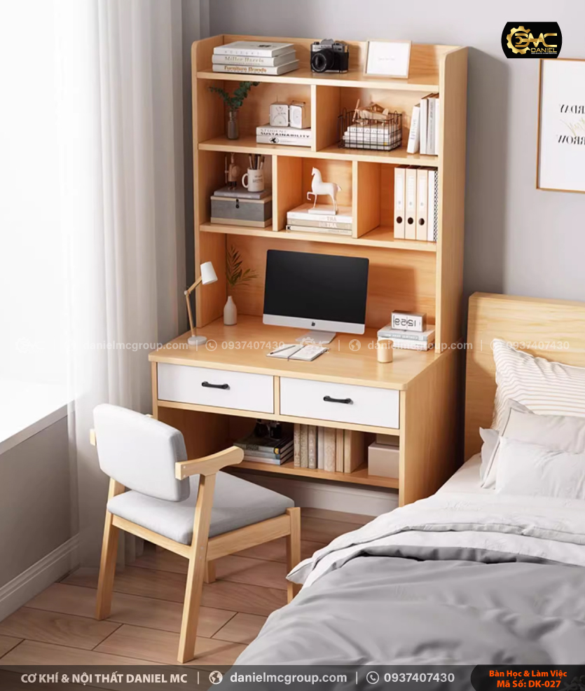 Bàn học & bàn làm việc DK-027 Bàn học & bàn làm việc DK-027