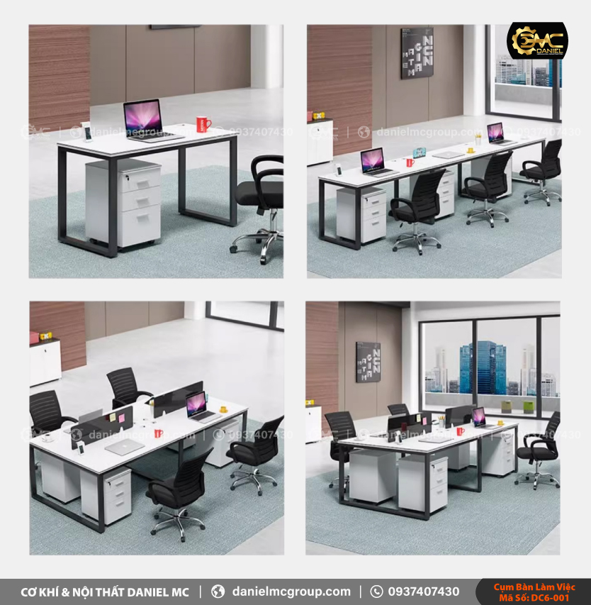 Bàn nhân viên DC6-001 Bàn nhân viên DC6-001