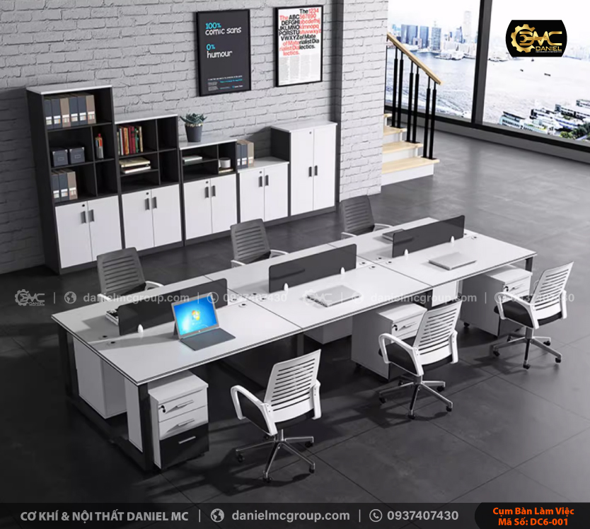 Bàn nhân viên DC6-001 Bàn nhân viên DC6-001