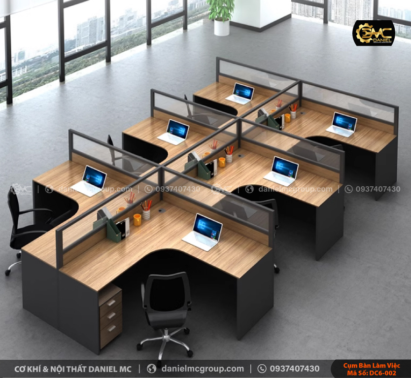 Bàn nhân viên DC6-002 Bàn nhân viên DC6-002