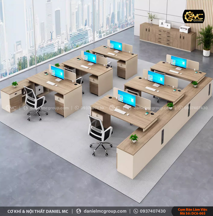 Bàn nhân viên DC6-003 Bàn nhân viên DC6-003