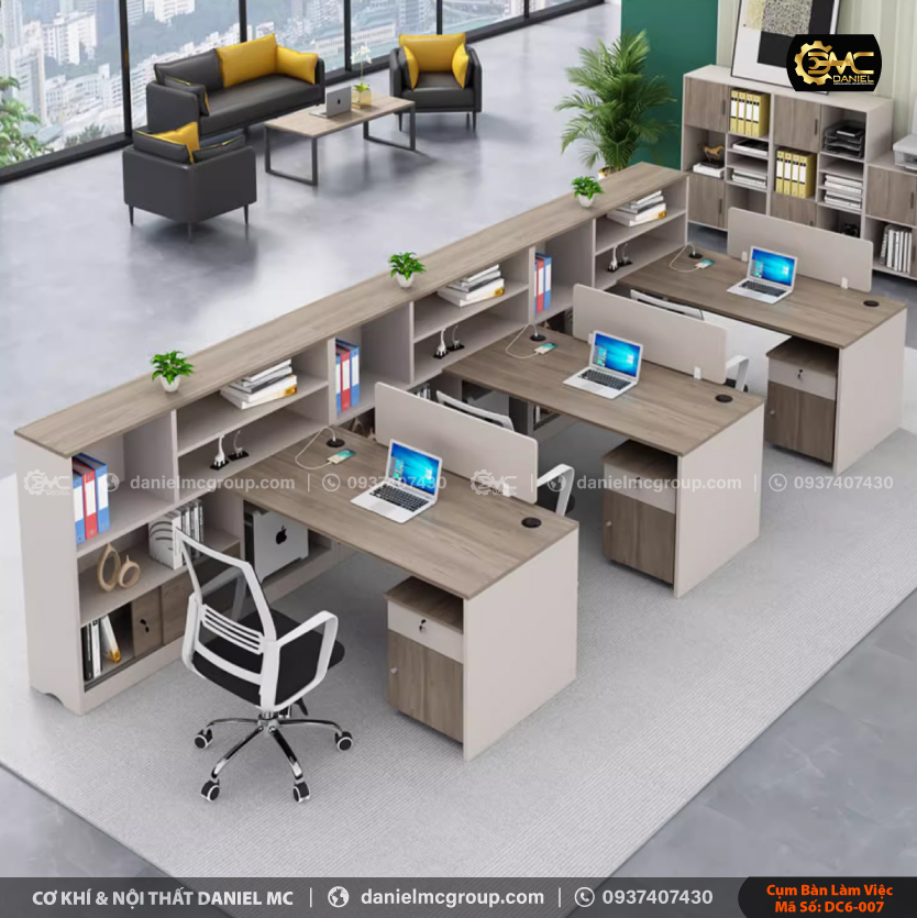 Bàn nhân viên DC6-007 Bàn nhân viên DC6-007