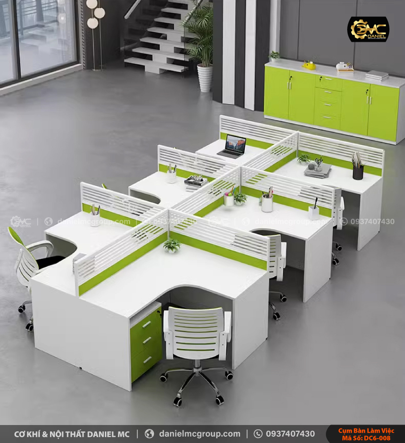 Bàn nhân viên DC6-008 Bàn nhân viên DC6-008