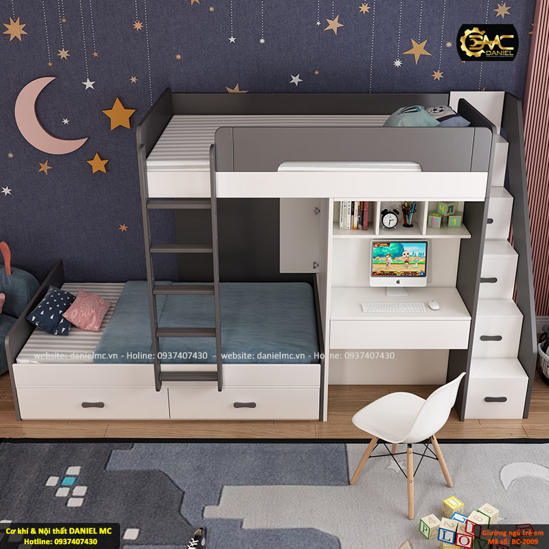 Giường ngủ trẻ em BC-2009 Giường ngủ trẻ em BC-2009