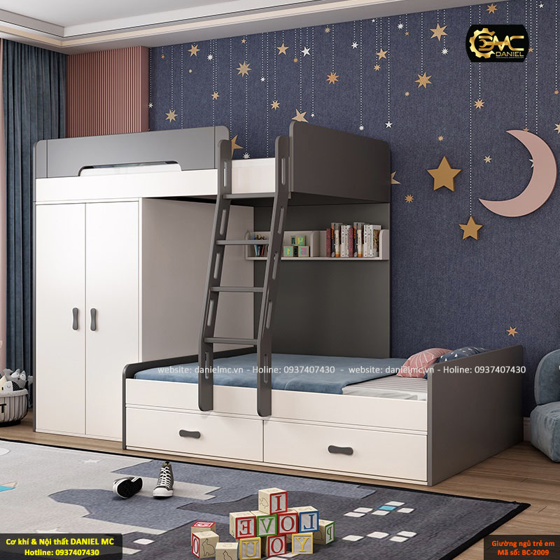 Giường ngủ trẻ em BC-2009 Giường ngủ trẻ em BC-2009