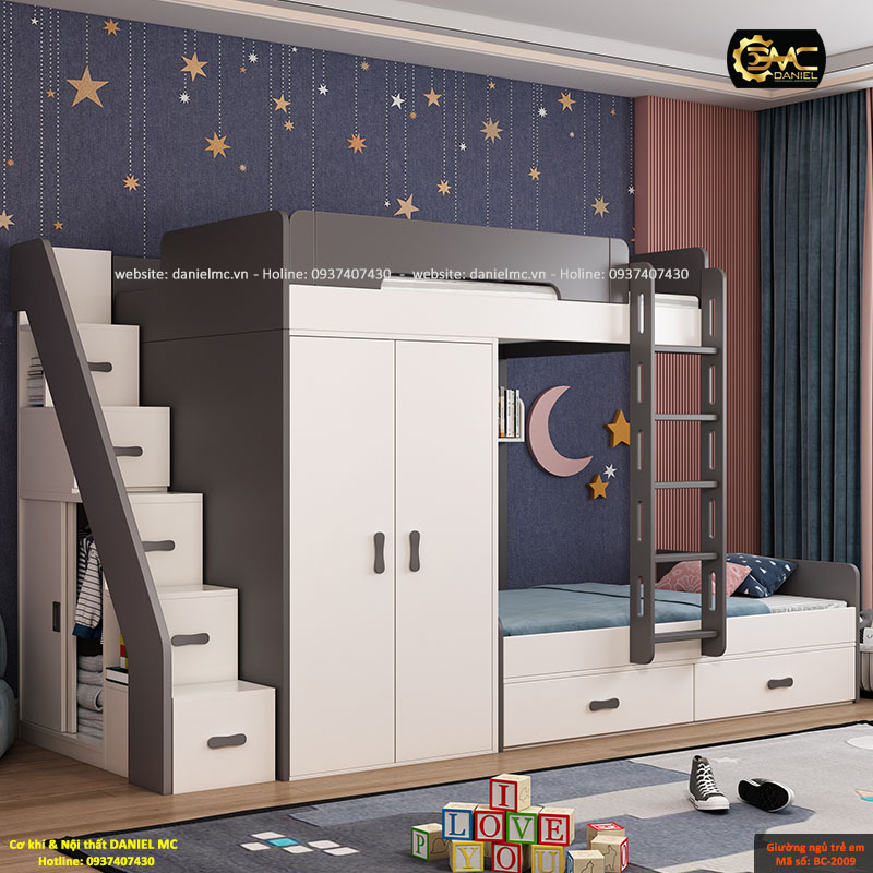 Giường ngủ trẻ em BC-2009 Giường ngủ trẻ em BC-2009