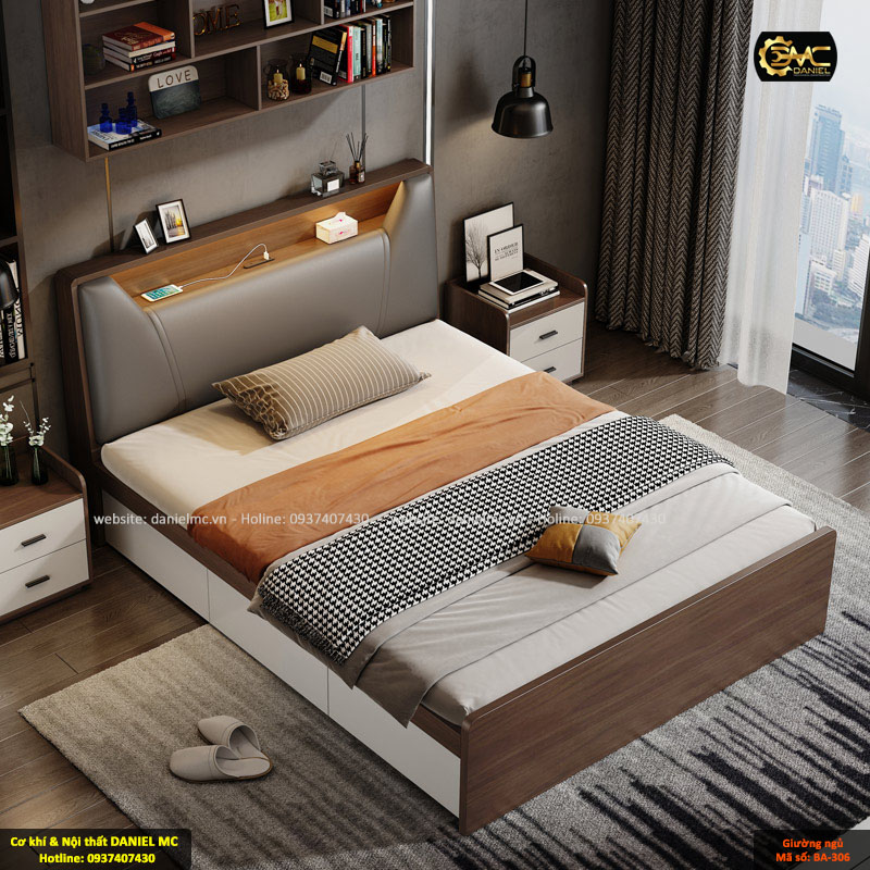 Giường ngủ BA-306 Giường ngủ BA-306