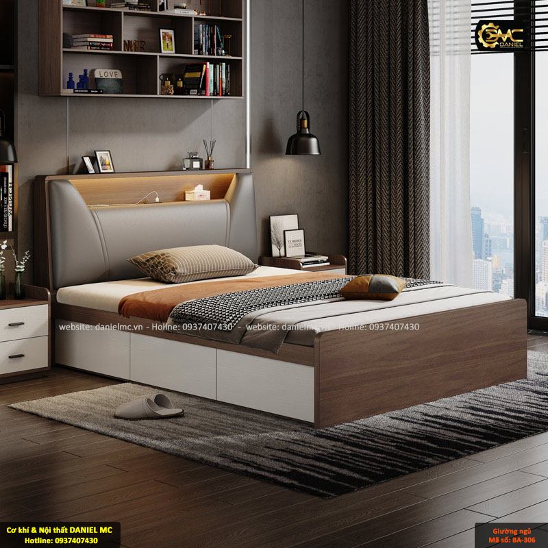 Giường ngủ BA-306 Giường ngủ BA-306