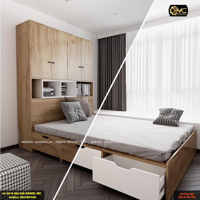 Giường ngủ BA-302 Giường ngủ BA-302