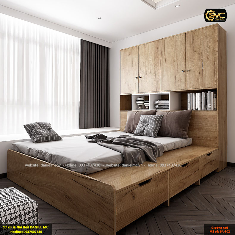 Giường ngủ BA-302 Giường ngủ BA-302