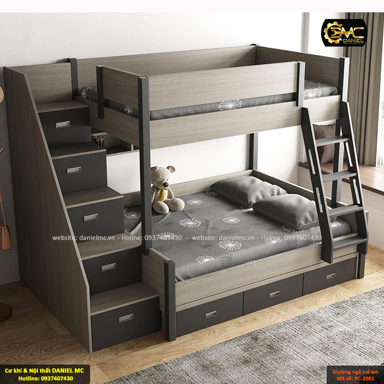 Giường ngủ trẻ em BC-2001 Giường ngủ trẻ em BC-2001